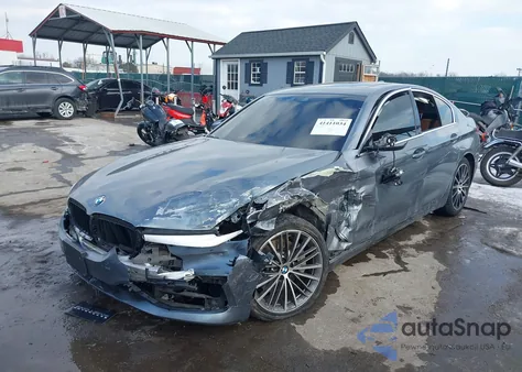2019 BMW 530I from USA, damaged, VIN WBAJA5C5XKBX87825